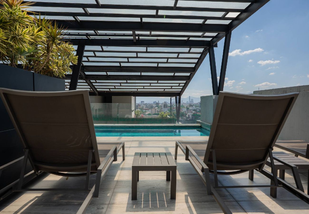 Apartment in Ciudad de México - Depa 302